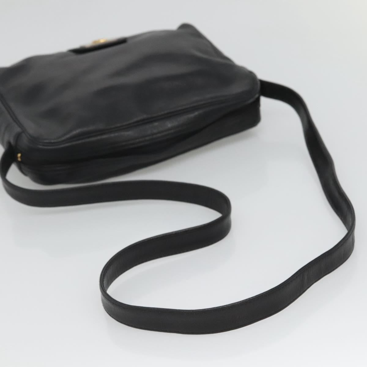 Christian Dior Shoulder bag Leather, BLACK, LEATHER, Shoulder bag