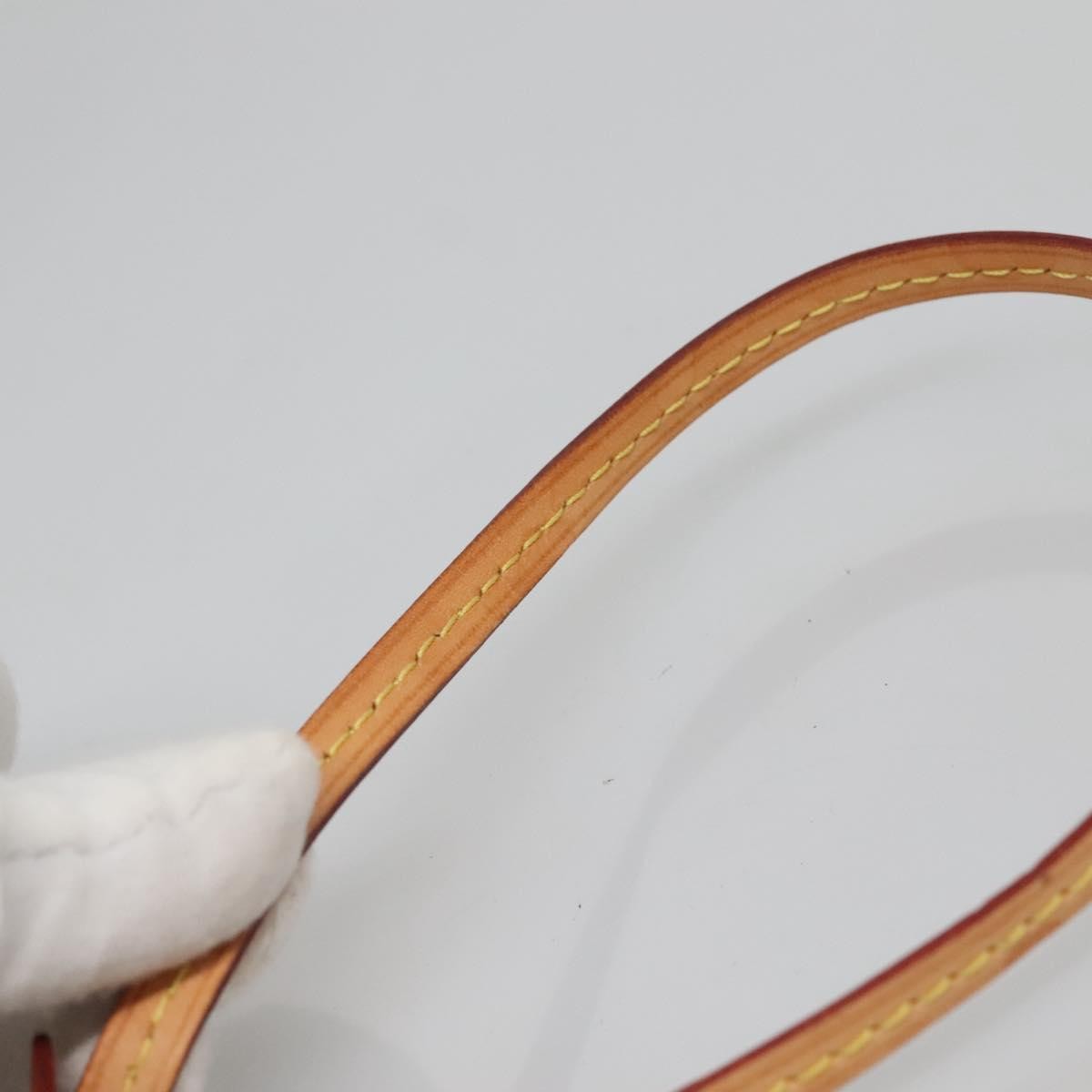 Louis Vuitton Neverfull Pochette Monogram Canvas, BROWN, CANVAS, Tote bag