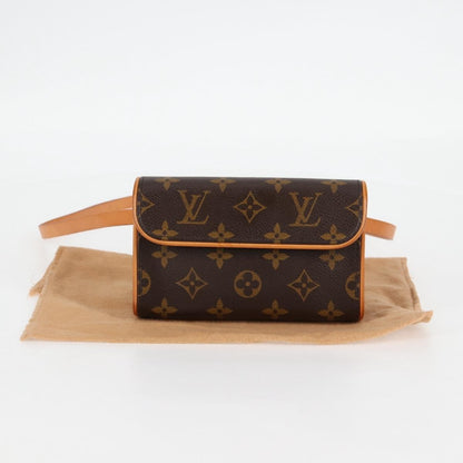 Louis Vuitton Florentine Waist Bag Monogram Canvas, BROWN, CANVAS, Shoulder bag