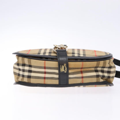 Burberry Flap Shoulder Bag Nova Check Coated Canvas, BEIGE, CANVAS, Shoulder bag