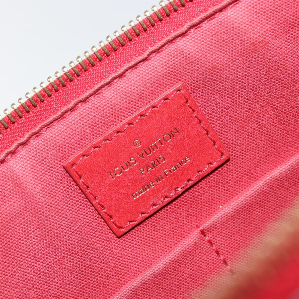 Louis Vuitton Modul Handbag Damier Couleurs, RED, CANVAS, Clutche & pouche