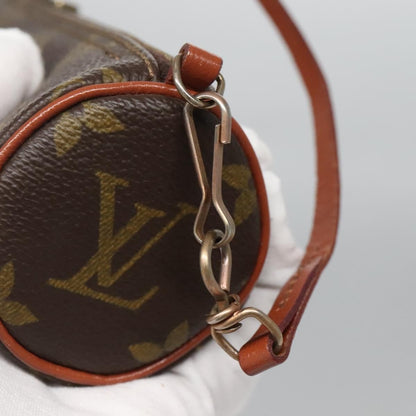 Louis Vuitton Papillon Pochette Monogram Canvas, BROWN, CANVAS, Handbag