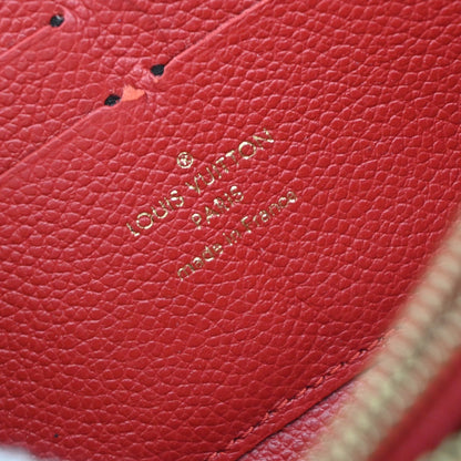 Louis Vuitton Portefeuille zippy Monogramme Empreinte Monogramme Empreinte, RED, LEATHER, Wallets