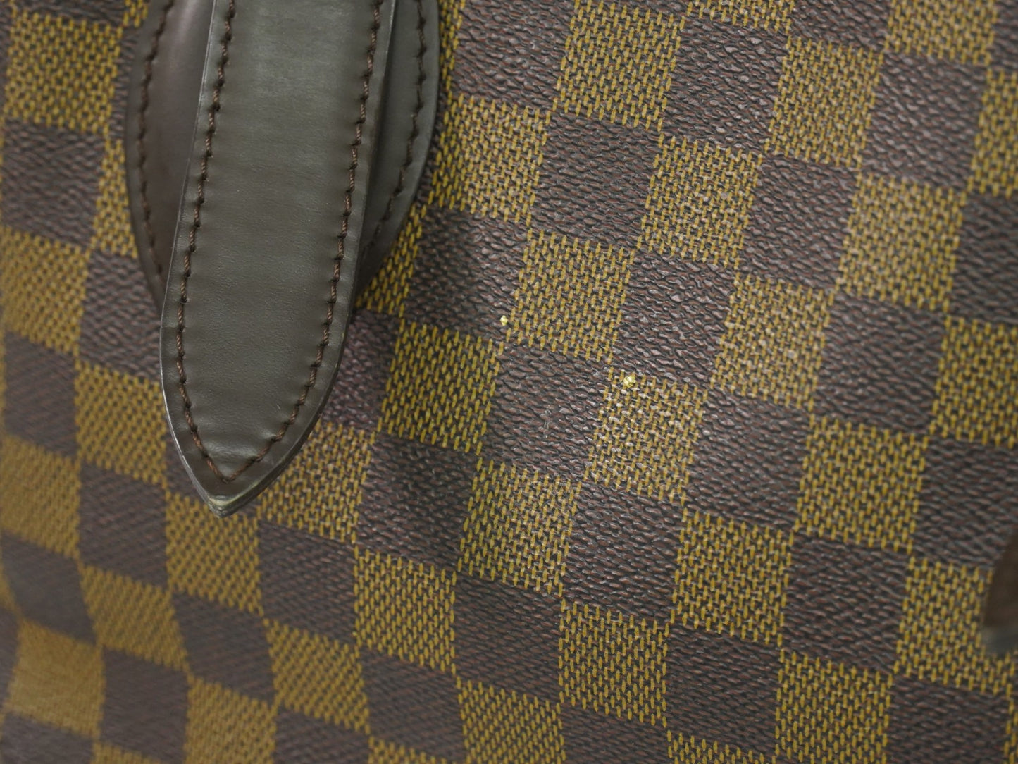 Louis Vuitton Hampstead Handbag Damier, Brown, Canvas, Shoulder Bag