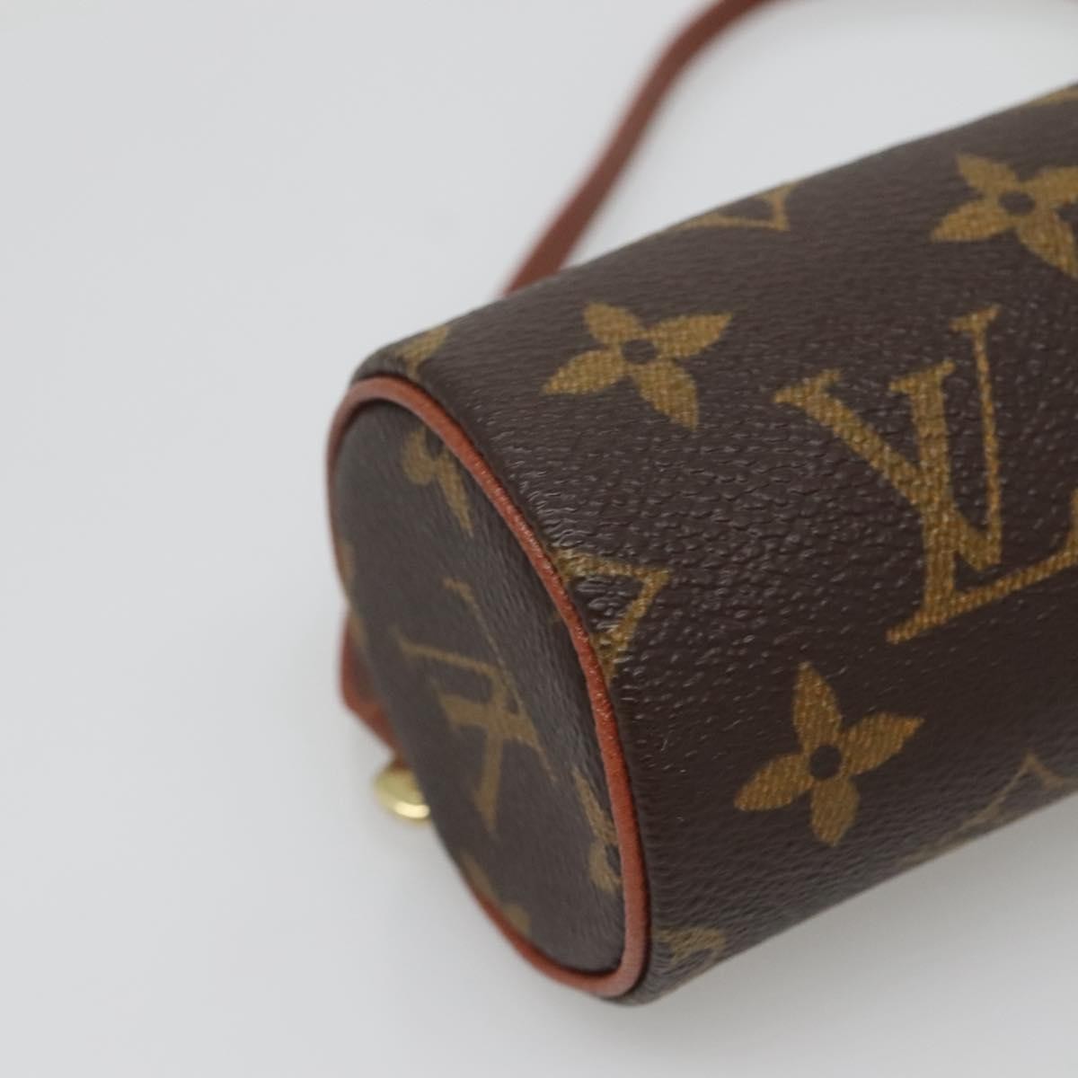 Louis Vuitton Papillon Pochette Monogram Canvas, BROWN, CANVAS, Clutche & pouche