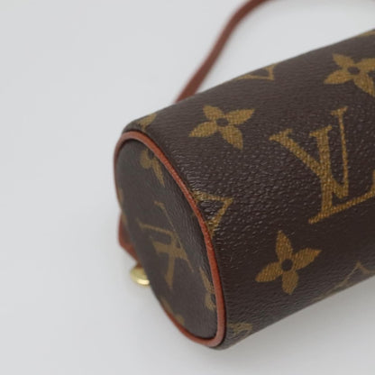 Louis Vuitton Papillon Pochette Monogram Canvas, BROWN, CANVAS, Clutche & pouche