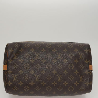 Louis Vuitton Speedy Bandouliere Bag Limited Edition Patches Monogram Canvas, BROWN, CANVAS, Handbag