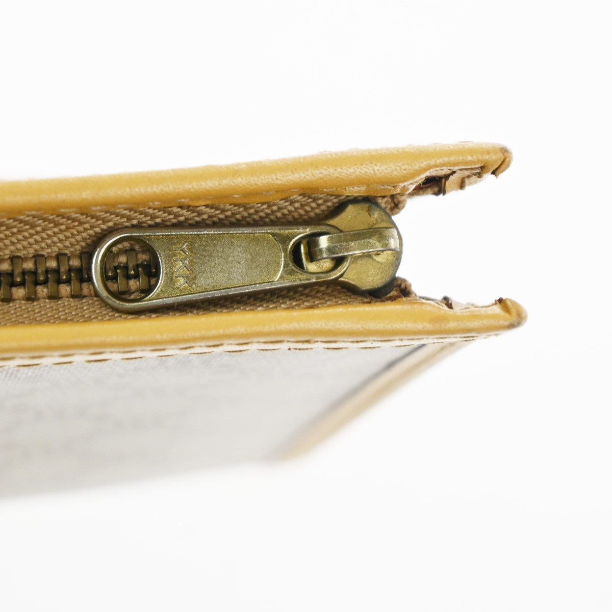 Celine C Macadam Pouch Canvas, BEIGE, PVC, Clutche & pouche