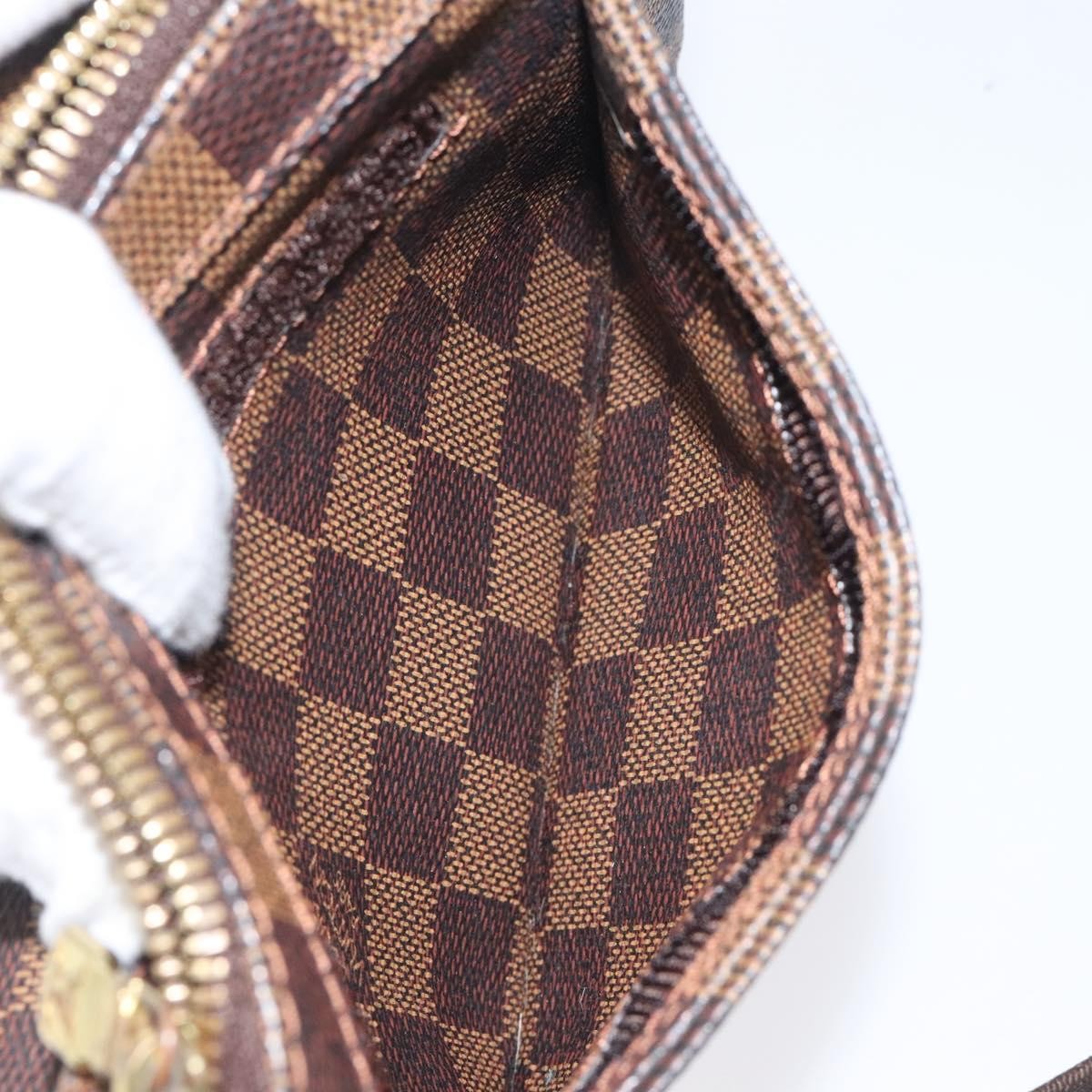 Louis Vuitton Geronimos Waist Bag Damier, BROWN, CANVAS, Shoulder bag