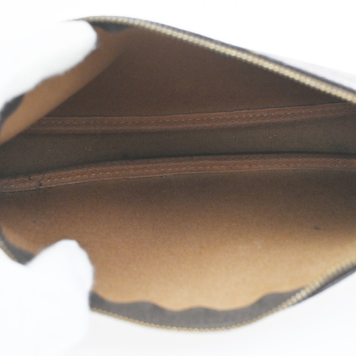 Louis Vuitton Pochette Accessoires NM Monogram Canvas, BROWN, CANVAS, Clutche & pouche