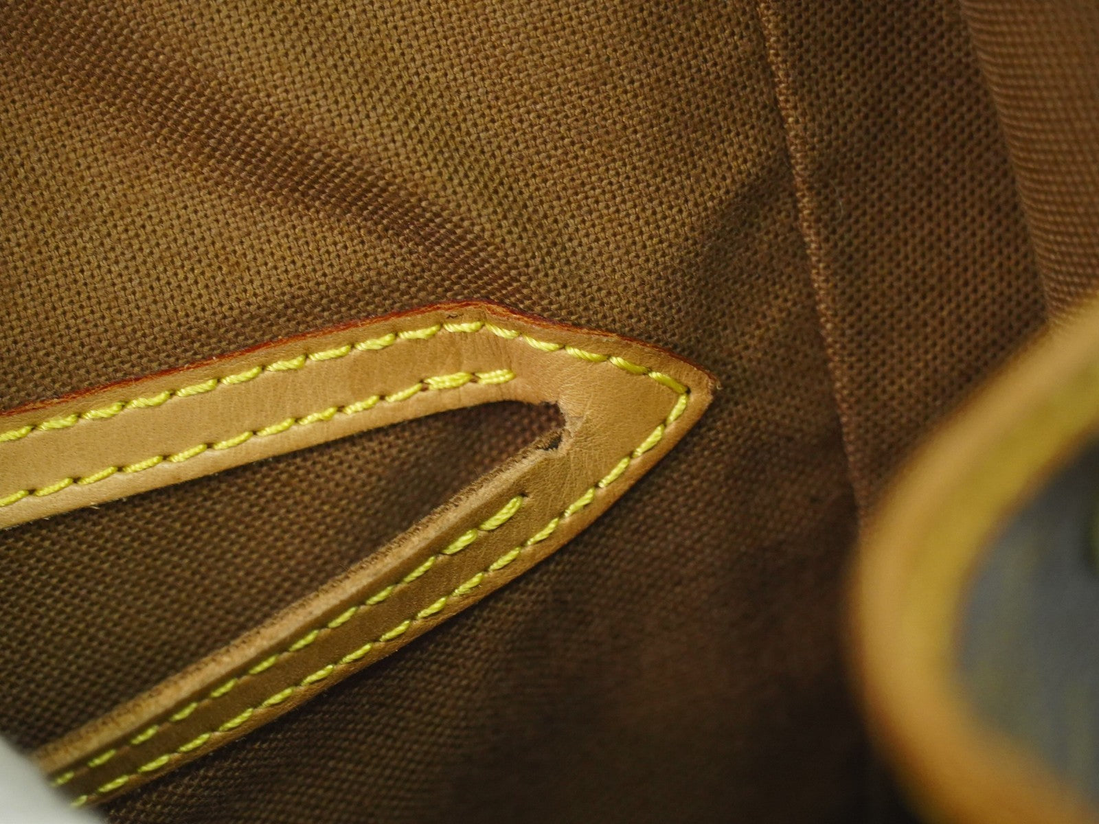 Louis Vuitton Vintage Montsouris Backpack Monogram Canvas, BROWN, CANVAS, Backpack