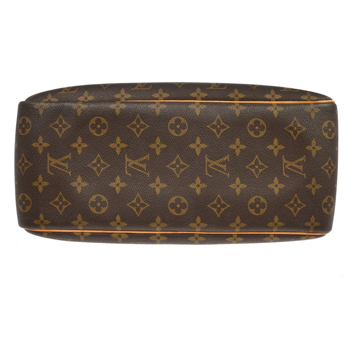 Louis Vuitton Deauville Handbag Monogram Canvas, BROWN, CANVAS, Handbag