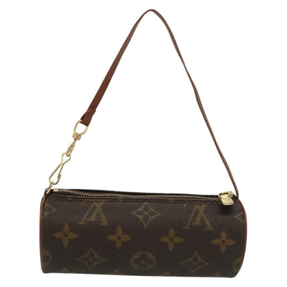 Louis Vuitton Papillon Pochette Monogram Canvas, BROWN, CANVAS, Handbag