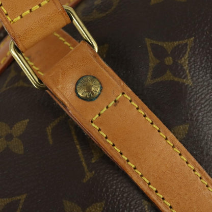 Louis Vuitton Sac Souple Handbag Monogram Canvas, BROWN, CANVAS, Travel bag