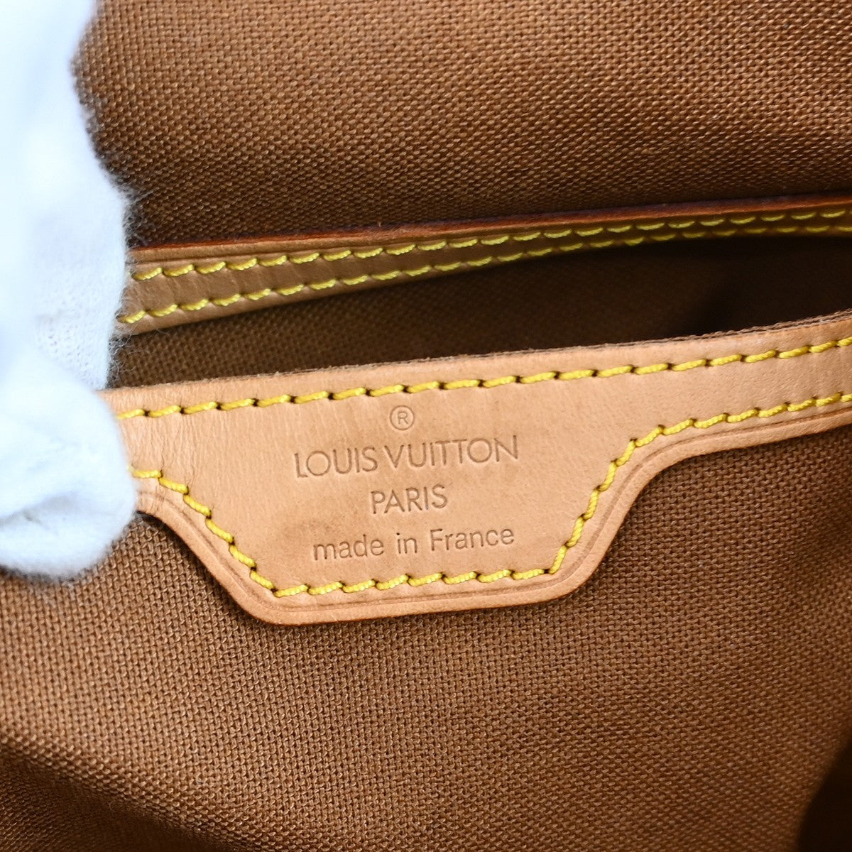 Louis Vuitton Vintage Montsouris Backpack Monogram Canvas, Brown, Canvas, Backpack