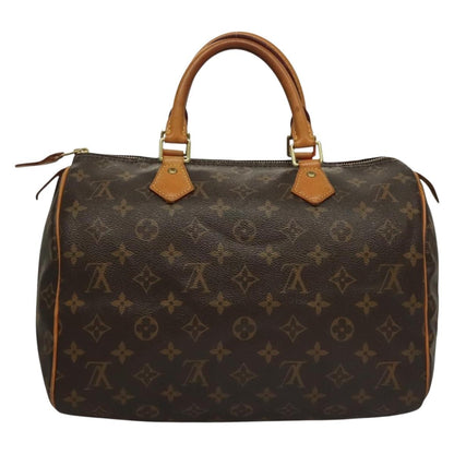 Louis Vuitton Speedy Handbag Limited Edition V Monogram Canvas, BROWN, CANVAS, Handbag