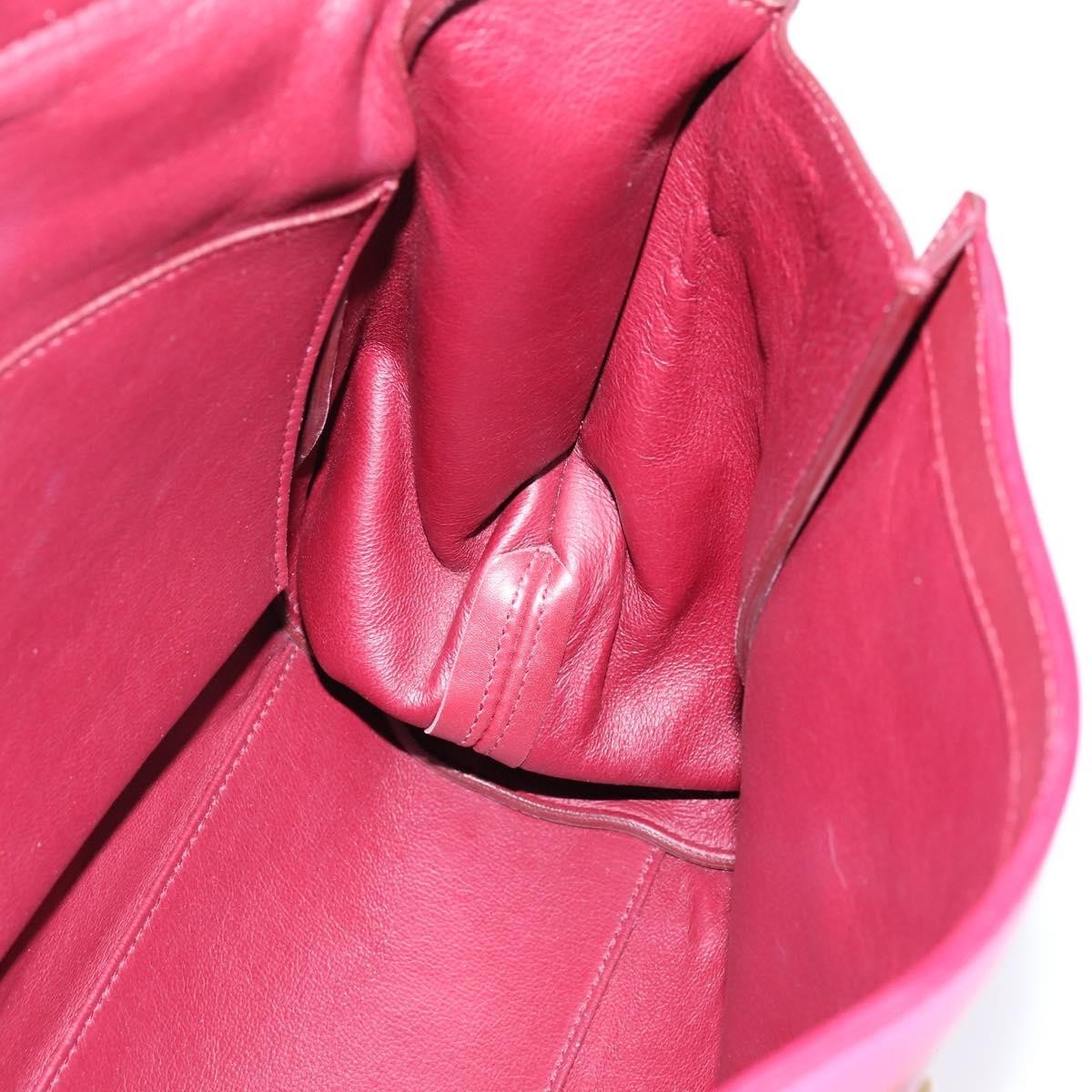 Salvatore Ferragamo Sofia Satchel Leather, PINK, LEATHER, Handbag