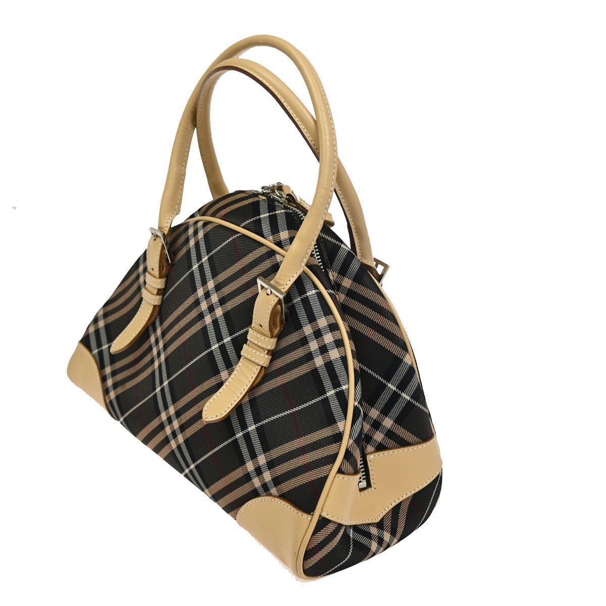 Burberry Blue Label Tote Bag Canvas, BROWN, CANVAS, Tote bag