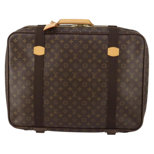 Louis Vuitton Satellite Travel Bag Monogram Canvas, BROWN, CANVAS, Travel bag