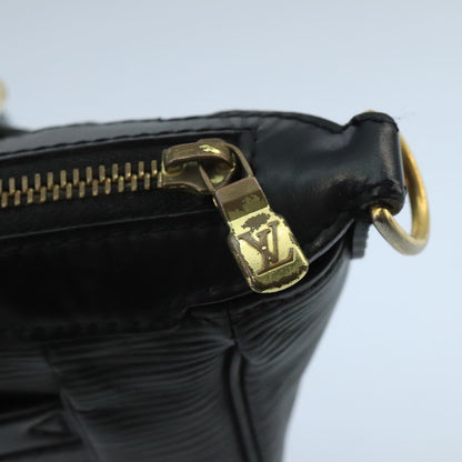 Louis Vuitton Dhanura Handbag Epi Leather, BLACK, LEATHER, Handbag