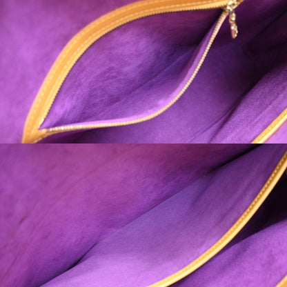 Louis Vuitton Lussac Handbag Epi Leather, YELLOW, LEATHER, Shoulder bag