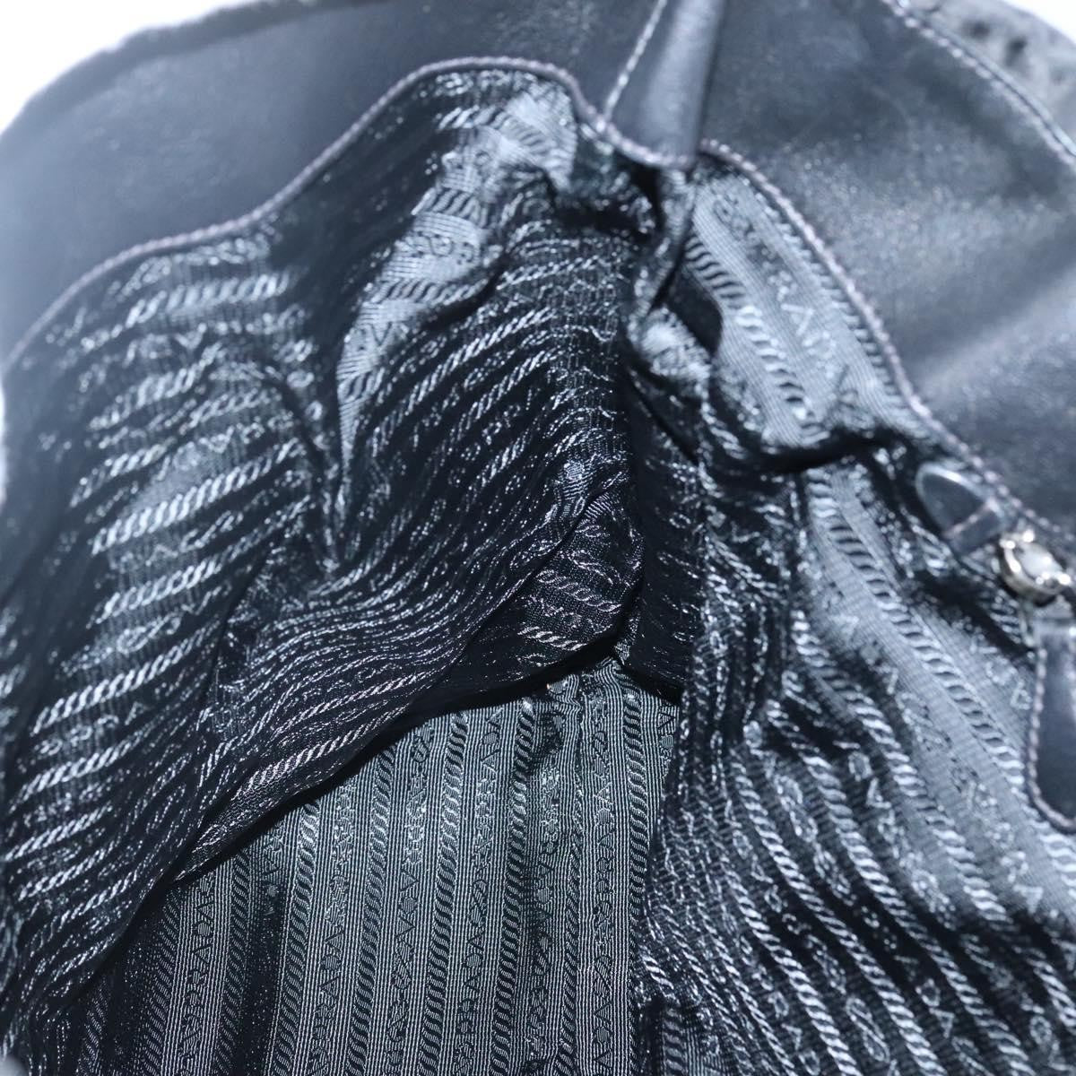 Prada Gaufre Tote Tessuto, Black, Nylon, Tote Bag