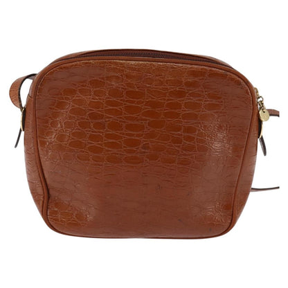 Salvatore Ferragamo Vala Shoulder Bag Leather, BROWN, LEATHER, Shoulder bag