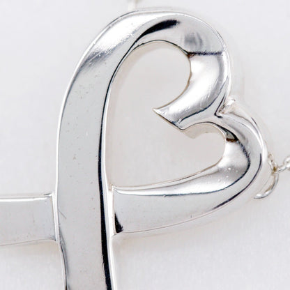Tiffany & Co. Paloma Picasso Loving Heart Pendant Necklace Silver 925, SILVER, SILVER, Necklace