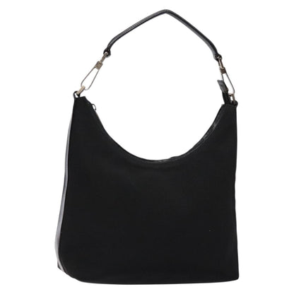 Gucci Zip Hobo Canvas, BLACK, CANVAS, Shoulder bag