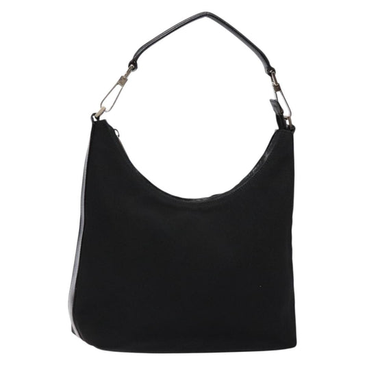 Gucci Zip Hobo Canvas, BLACK, CANVAS, Shoulder bag