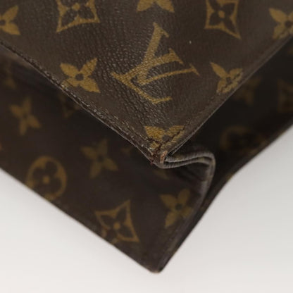 Louis Vuitton Sac Plat Bag Monogram Canvas, BROWN, CANVAS, Handbag