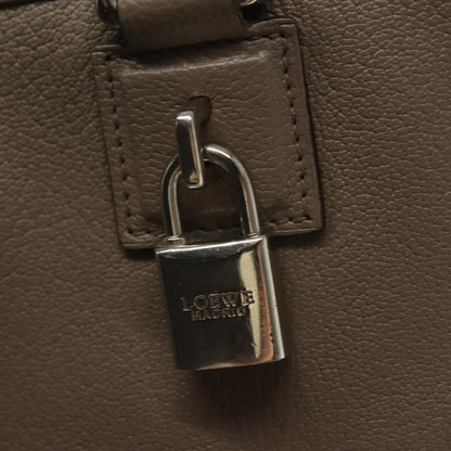 Loewe Amazona Bag Leather, GRAY, LEATHER, Handbag