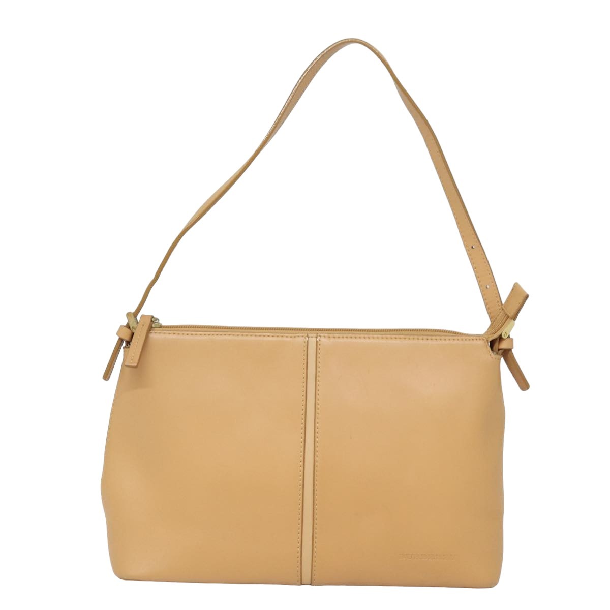 Burberry Shoulder Bag Leather, BEIGE, CANVAS, Shoulder bag