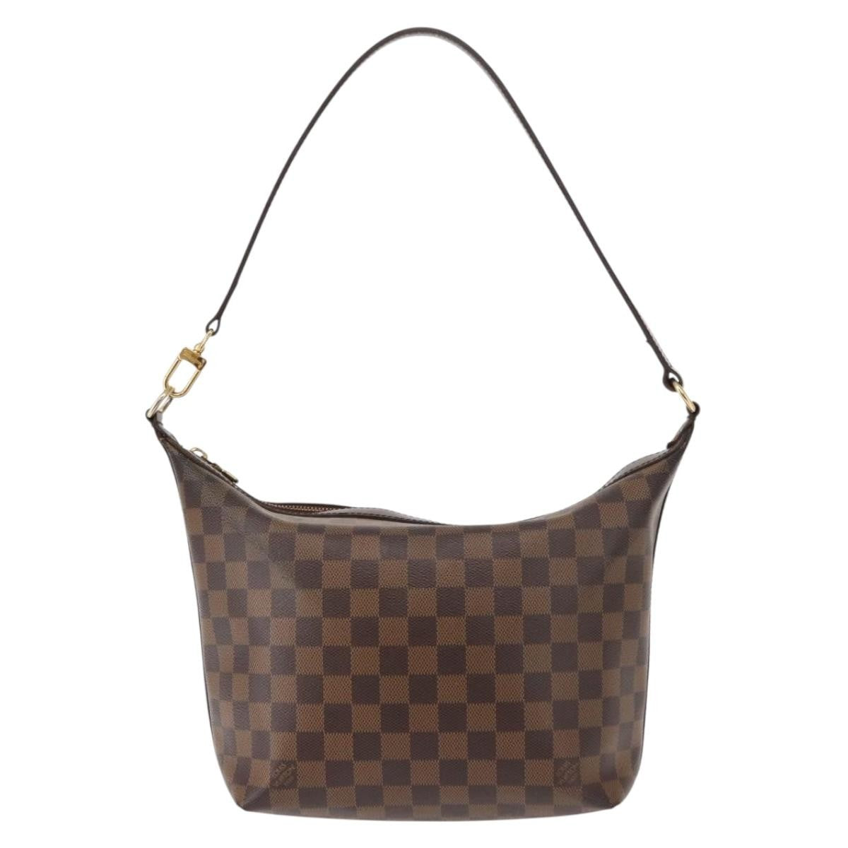 Louis Vuitton Illovo Handbag Damier, BROWN, CANVAS, Shoulder bag