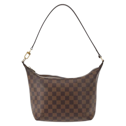 Louis Vuitton Illovo Handbag Damier, BROWN, CANVAS, Shoulder bag