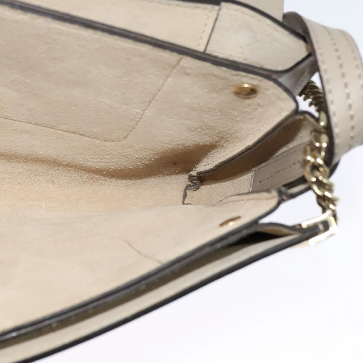 Chloe Faye Crossbody Leather and Suede, Gray, Suede, Shoulder Bag