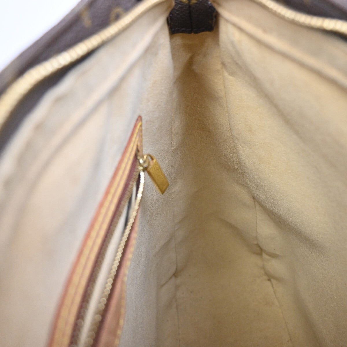 Louis Vuitton Looping Handbag Monogram Canvas, BROWN, CANVAS, Shoulder bag