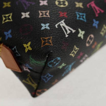 Louis Vuitton Cosmetic Pouch Monogram Multicolor, MULTICOLOUR, CANVAS, Toiletry Case
