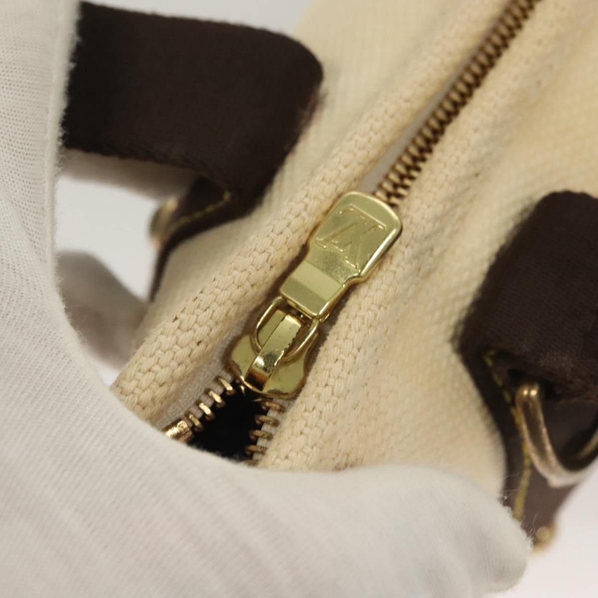 Louis Vuitton Antigua Tote Canvas, BEIGE, CANVAS, Tote bag