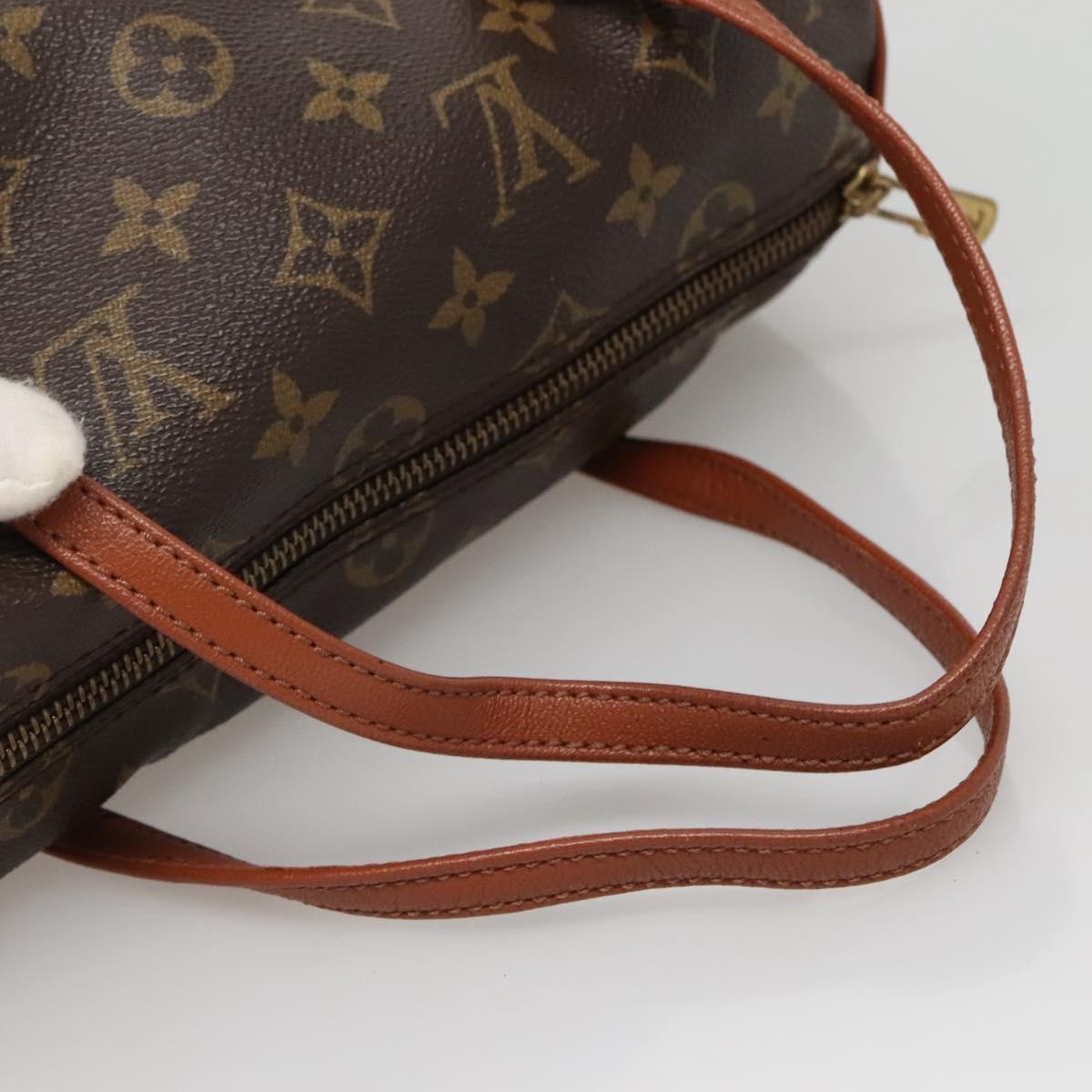 Louis Vuitton Papillon Handbag Monogram Canvas, BROWN, CANVAS, Handbag