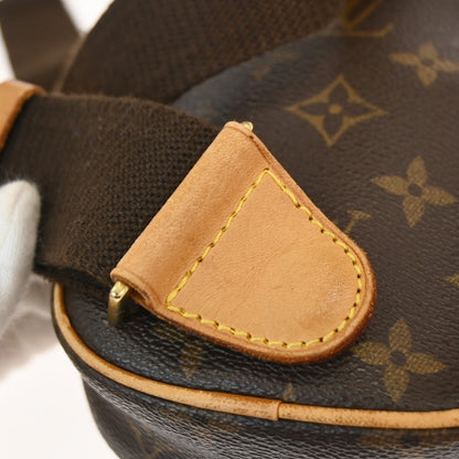 Louis Vuitton Pochette Gange Monogram Canvas, BROWN, CANVAS, Clutche & pouche