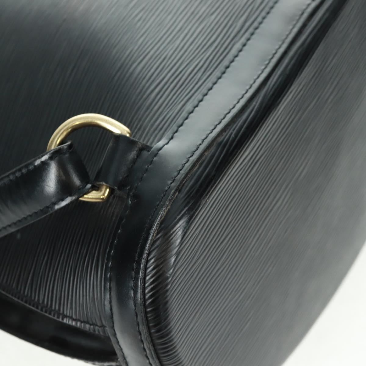Louis Vuitton Gobelins Backpack Epi Leather, BLACK, LEATHER, Backpack