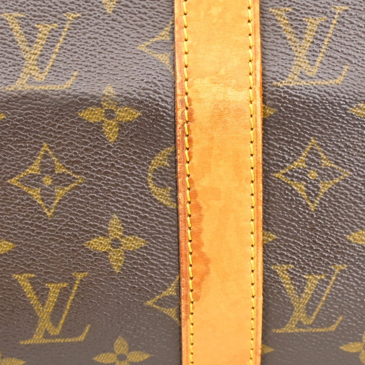 Louis Vuitton Keepall Bag Monogram Canvas, Brown, Canvas, Travel Bag