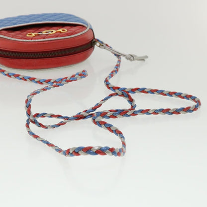 Gucci Trapuntata Camera Shoulder Bag Quilted Laminated Leather, RED, LEATHER, Shoulder bag