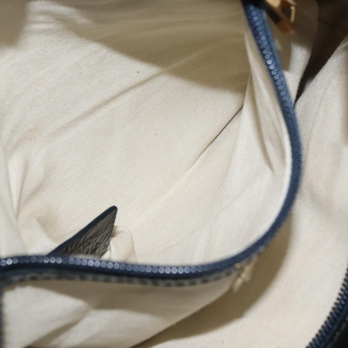 Bally Vintage Handbag Canvas, Brown, Canvas, Handbag
