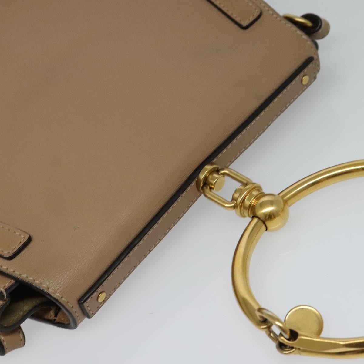 Chloe Nile Crossbody Bag Leather, PINK, LEATHER, Shoulder bag