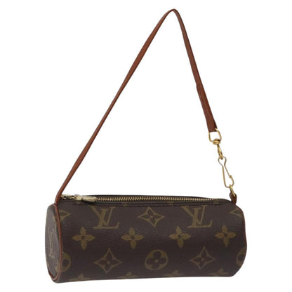 Louis Vuitton Papillon Pochette Monogram Canvas, BROWN, CANVAS, Handbag