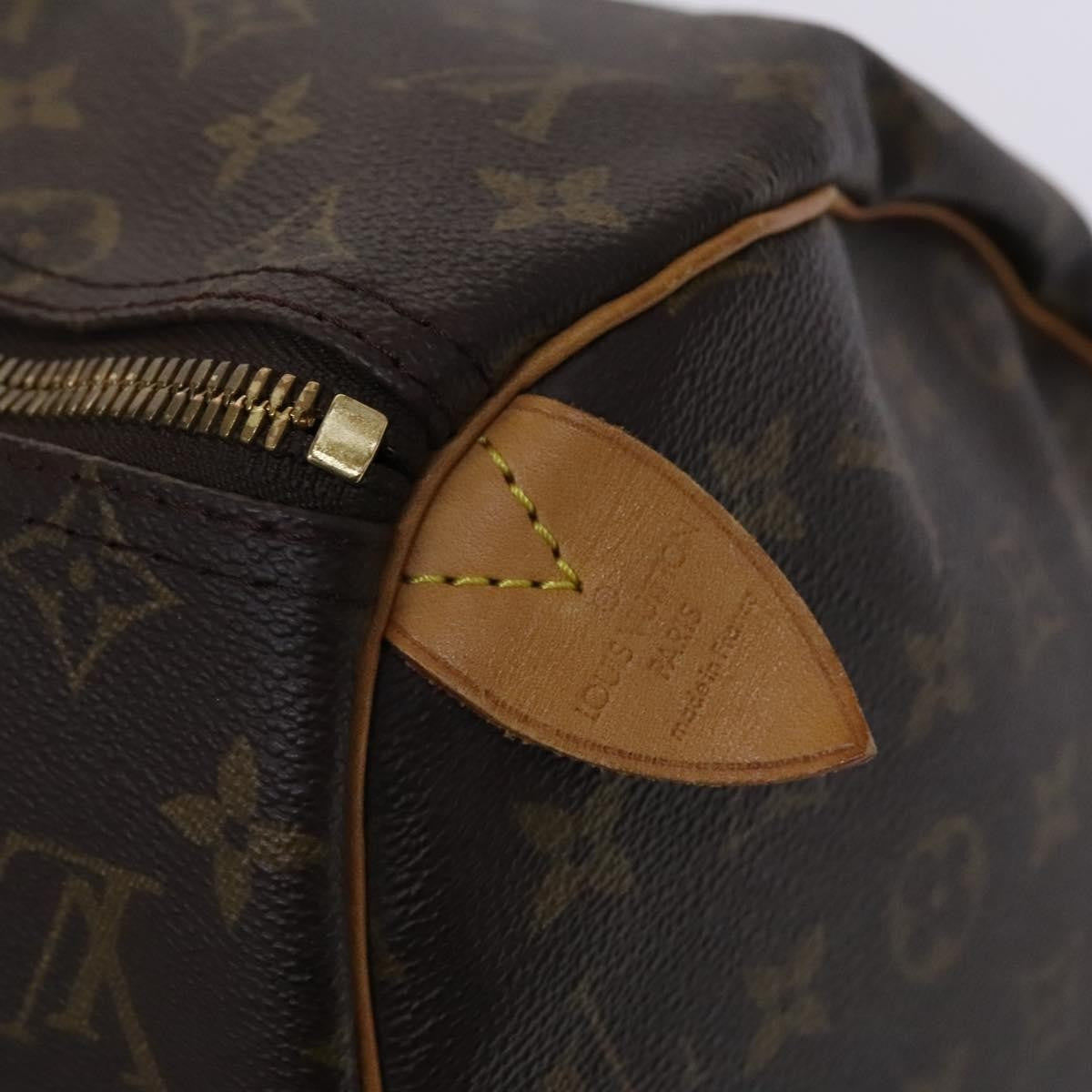 Louis Vuitton Keepall Bag Monogram Canvas, BROWN, CANVAS, Travel bag