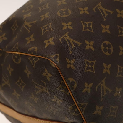 Louis Vuitton Keepall Bag Monogram Canvas, BROWN, CANVAS, Travel bag