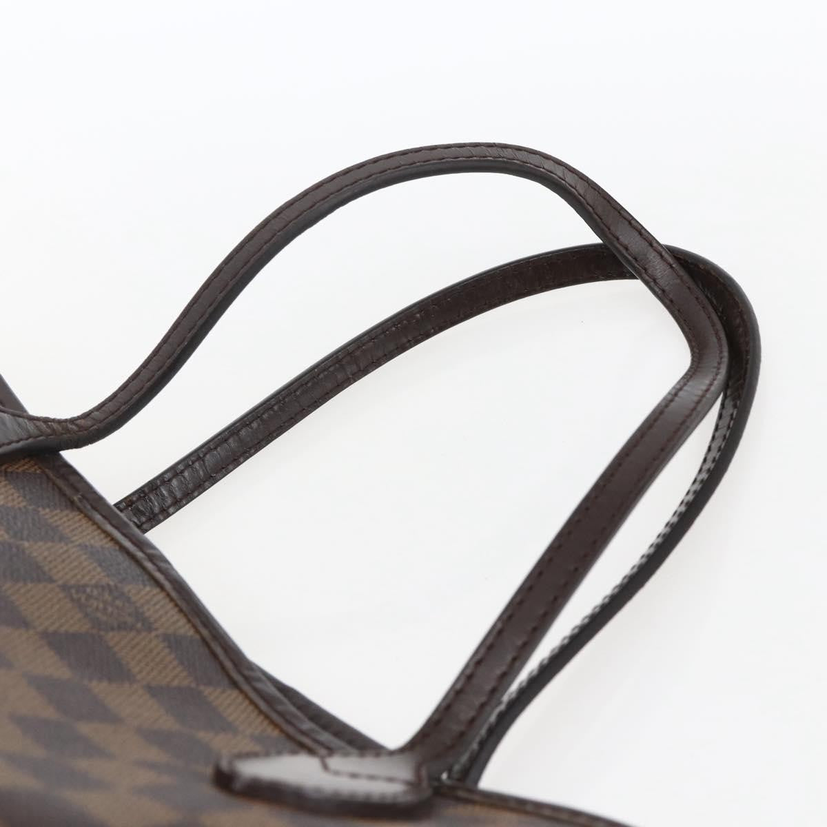 Louis Vuitton Neverfull Tote Damier, BROWN, CANVAS, Tote bag